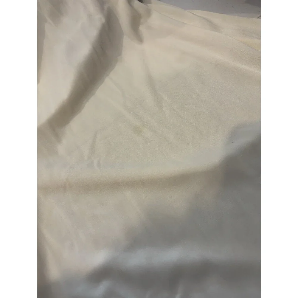 Vintage Grecian Goddess Nightgown Dress White Empire Waist Long Maxi 36 S Bride - Picture 7 of 16